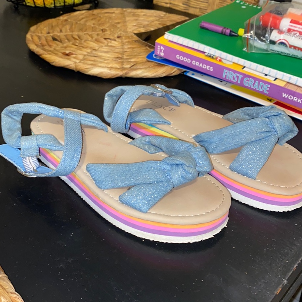 Denim sandal